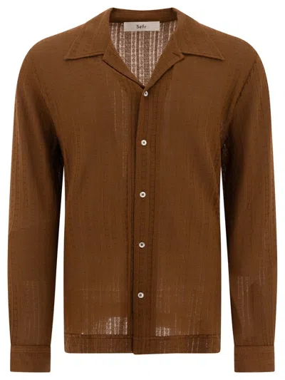 Séfr Brown Ripley Shirt