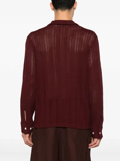 Séfr Sefr Shirts Man In Marrone