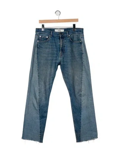 Pre-owned Séfr Skinny Jeans In Blue