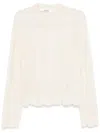 Séfr Solange Sweater In White