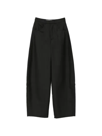 Séfr Soline Hose Mit Weitem Bein In Black