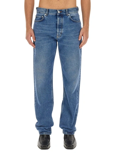 Séfr Straight Cut Jeans In Blue