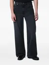 Séfr Sefr Relaxed Fit Worn Wash Jeans For Men In Black