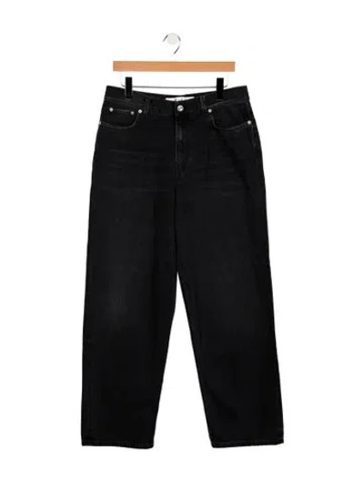 Pre-owned Séfr Straight-leg Jeans In Blue