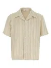Séfr Stripe-pattern Shirt In Neutral
