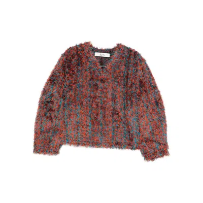 Séfr V-neck Sweater In Multi