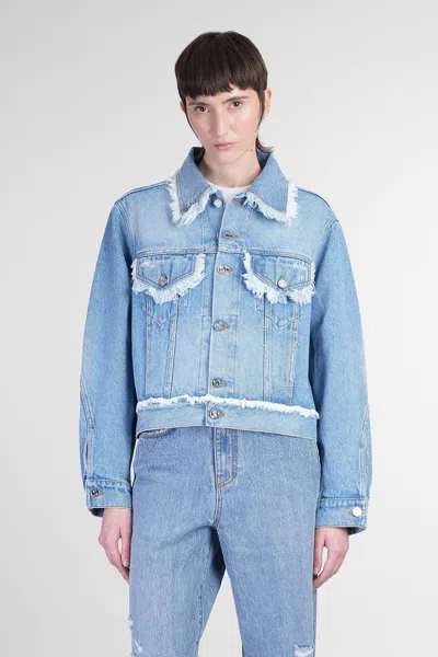 Séfr Sydney Denim Jackets In Blue Cotton