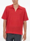 Séfr V-neck T-shirt In Red