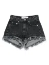 Séfr Thea Shorts In Black Cotton In Black