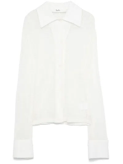 Séfr Thelma Shirt In White