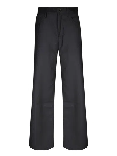 Séfr Jiro Wide-leg Trousers In Black