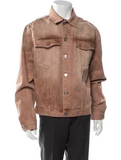 Pre-owned Séfr Trucker Jacket W/ Tags In Neutral