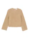 Séfr Virgin Wool-blend Jumper In Neutral