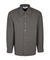 Séfr Waffle Fabric Shirt. In Black