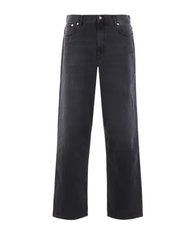 Séfr Wide Cut Jeans In Black