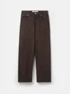 Séfr Wide Cut Jeans Clothing In Brown