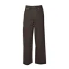 Séfr Wide Cut Jeans Clothing In Brown