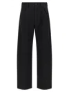 Séfr Wide-leg Casual Pants In Black