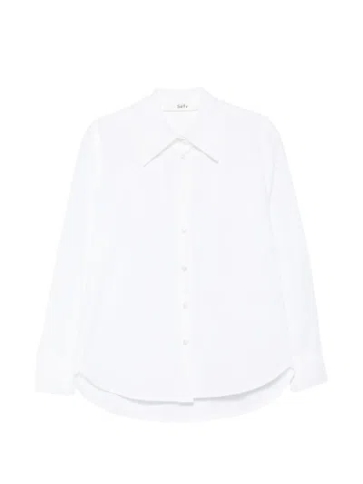 Séfr Willa Buttoned Shirt In White