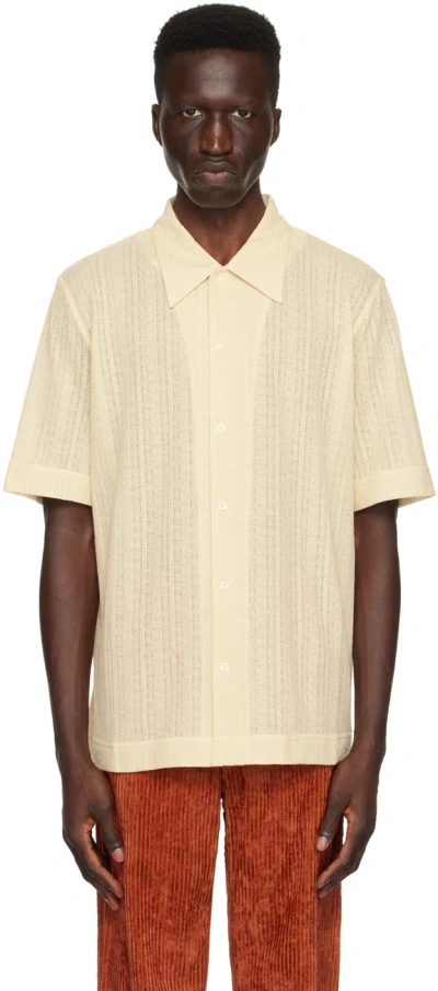 Séfr Yellow Suneham Shirt In Ivory