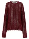Séfr Maroon Yorgos Sweater In Bordeaux