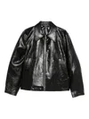Séfr Zip-up Bomber Jacket In Black