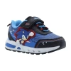 Sega Sonic Boys Bike Closed Toe Slip-on Shoe In Blue