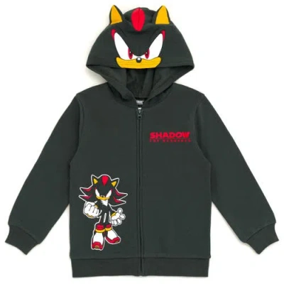 Sega Kids'  Sonic The Hedgehog Cosplay Fleece Zip-up Hoodie In Green