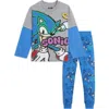 Sega Sonic The Hedgehog Hang Down T-shirt & Pants Set In Multi