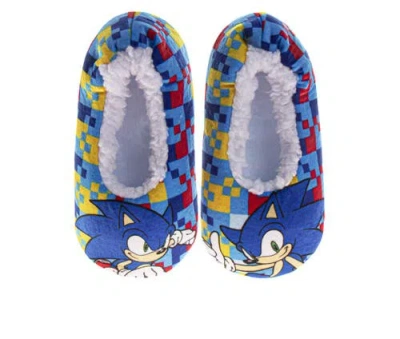 Sega Kids'  Sonic The Hedgehog Slippers In Multi