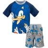 Sega Sonic The Hedgehog T-shirt & French Terry Shorts Set In Blue