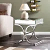 Sei Ava Mirrored End Table - Chrome