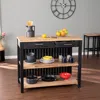 Sei Berinsly Expandable Freestanding Kitchen Island