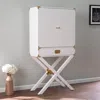 Sei Campaign Tall Bar Cabinet With Storage