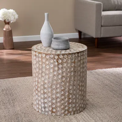 Sei Campti Round Accent Table