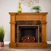 Sei Cartwright Corner Convertible Electric Fireplace