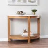 Sei Chandlen Demilune Console Table