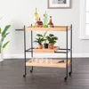 Sei Claverdon Rolling Bar Cart