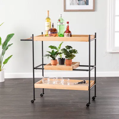 Sei Claverdon Rolling Bar Cart