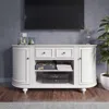 Sei Dandridge White Tv Stand