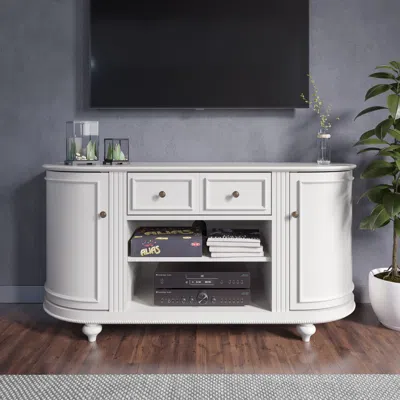 Sei Dandridge White Tv Stand