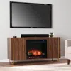 Sei Dashton Touch Screen Electric Fireplace With Media Storage