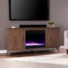 Sei Dibbonly Color Changing Fireplace With Media Storage