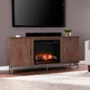 Sei Dibbonly Touch Screen Electric Fireplace With Media Storage