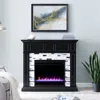 Sei Drovling Marble Color Changing Fireplace