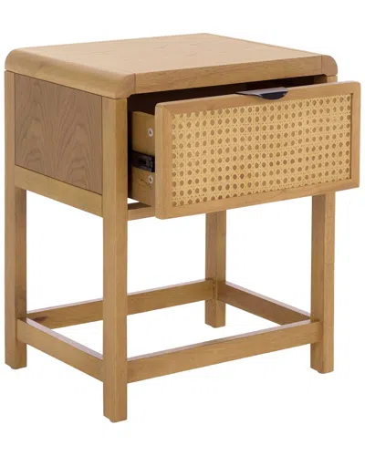 Sei Furniture Alexander 1 Drawer Nightstand In Brown