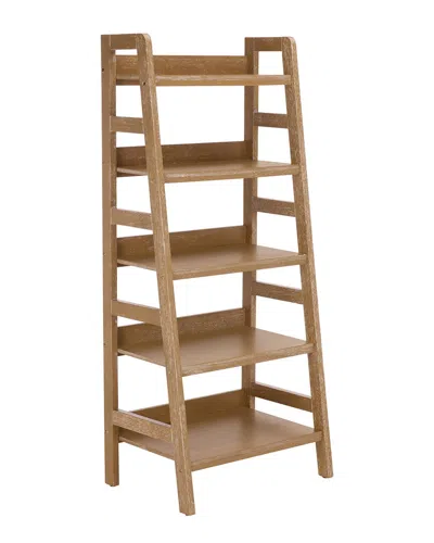 Sei Furniture Amanda 5 Tier Bookcase In Brown