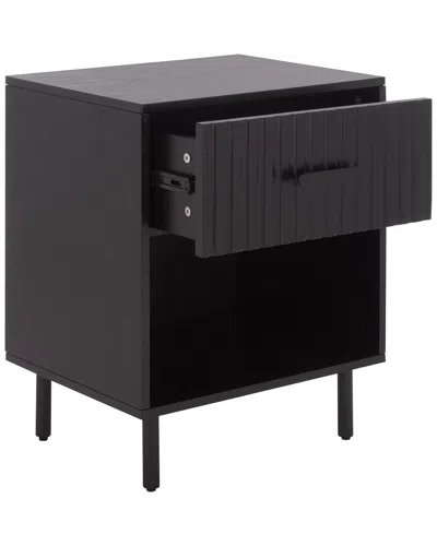 Sei Furniture Amelin Nightstand In Black