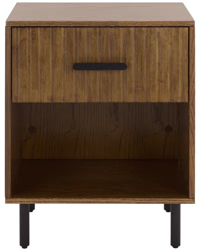 Sei Furniture Amelin Nightstand In Brown