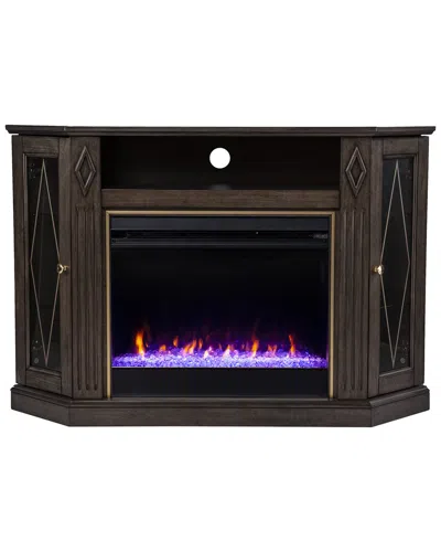 Sei Furniture Austindale Color Changing Fireplace With Media Storage